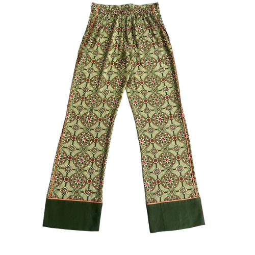 Viscose Digital Placement Print Trouser