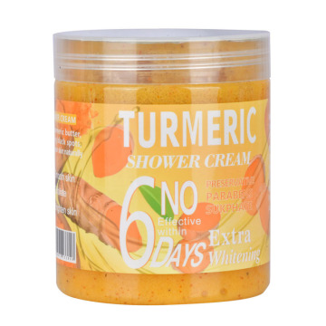 Custom Logo Turmeric Face and Body Scrub: Anti-Oxidation, Pimple Removal, Moisturizing, and Brightening