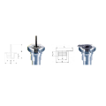 Moss Pull Plugs Black TPR plastic parts