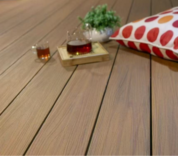 Stain Proof WPC Outdoor Decking for International Community Courtyard Use