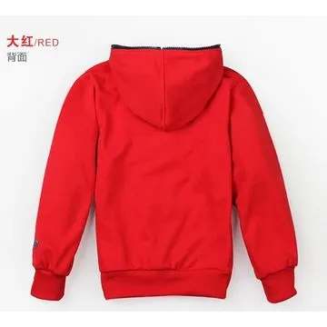 Boys' hooded jackets, 100% cotton