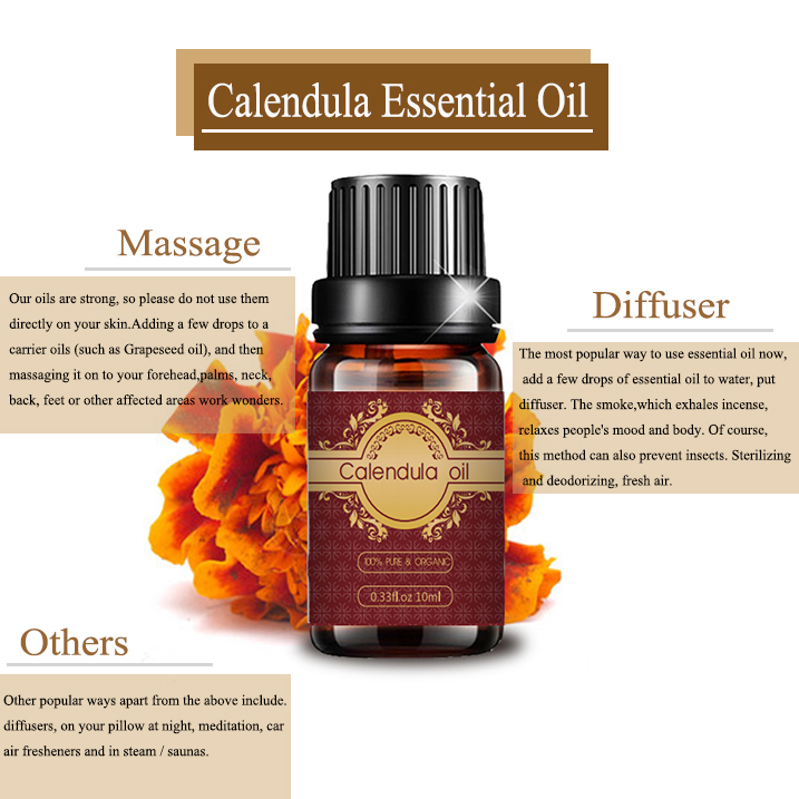 Best Quality Natural Calendula Essential Oil Skin Care