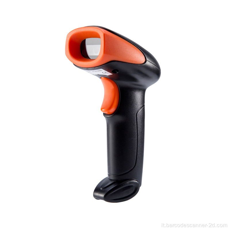 Scanner di codici a barre dell'area cablata portatile