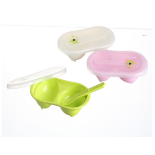 Spädbarn PP Servis Baby Mash Bowl With Spoon