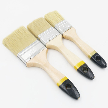 Sturdy Wooden Handle Black Tail Paint Brush for Workers