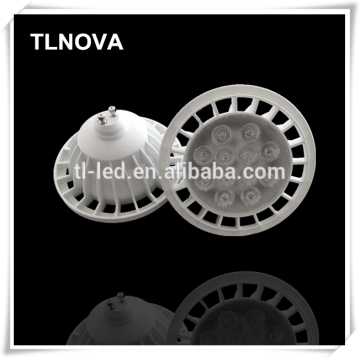 2016 new AR111 ES111 LED Light Dimmable 12V 12OV 220V 11W 12W GU10 G53 AR111 LED Lamp 24 36degree CE Rohs FCC TUV
