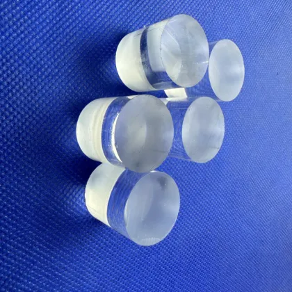 Custom Optical Fused Quartz Rods in Various Sizes - High Purity Sample Quartz Rods