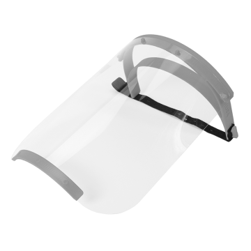 Protetor facial transparente para rosto transparente com viseira transparente