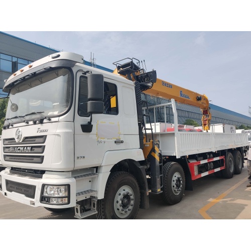 Vehículo de carga 8x4 45t Camión de grúa montada en caja