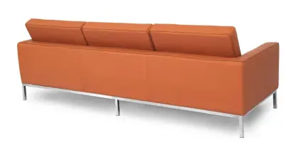 Florence mid century modern three seaters sofa