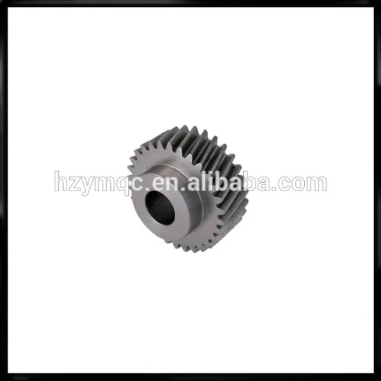 Helical gear by gear lapping