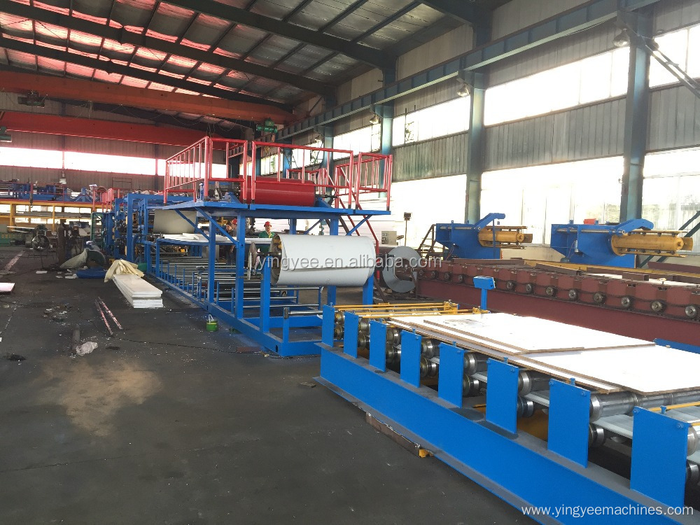 Eps & Rock Wool Sandwich Panel Machine