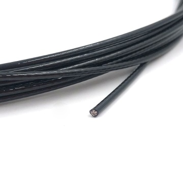Cuerda de alambre de acero inoxidable con recubrimiento de nylon 304