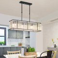 LEDER Glass Dining Room Lighting Fixtures