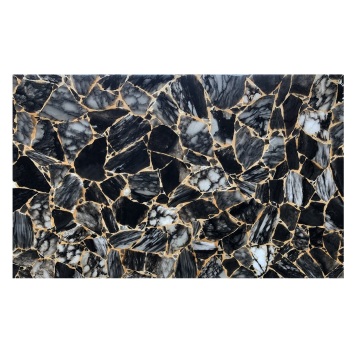 Panel de luz LED acrílico de resina Onyx para revestimientos y encimeras de pared