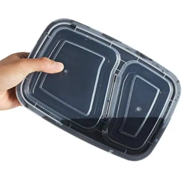 Factory Direct 2 Compartment Bento Box for Takeaway Food Containers