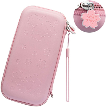 Hard Shell Protective Cover with Game Card Slots and Inner Pocket for Nintendo Switch Lite - Portable Travel Bag