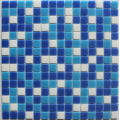 material de la piscina mosaico de vidrio