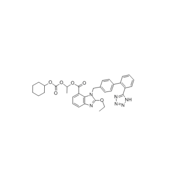 Antagoniste de récepteur de l&#39;angiotensine II Candesartan Cilexetil CAS 145040-37-5