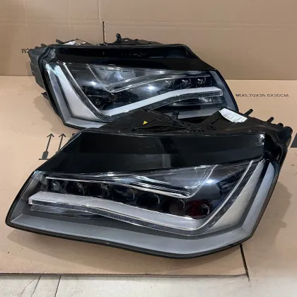 Original A8 Matrix Headlight - Dragon Ball LED Headlamp for 2011-2014 Audi S8 A8
