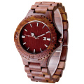 Orologio in legno di sandalo completo