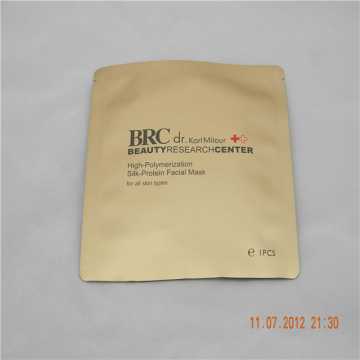 Heat sealing custom logo plastic mask packaging bag