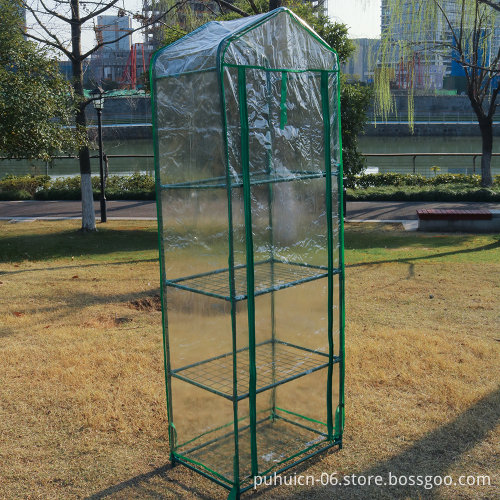 Single-Span Outdoor Small Agricultural Greenhouses