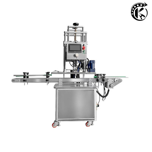 Vakum Besleyicili Yüksek Hızlı Kapak Kapatma Makinesi
