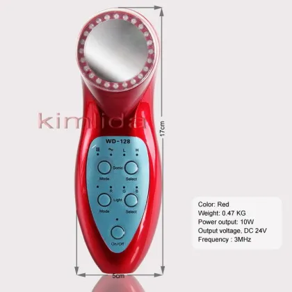 Led Photon 3mhz Ultrasonic Skin Care Device For Skin Firming / Anti Aging