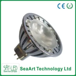 MR16 3*1W LED Electroplate Spotlight