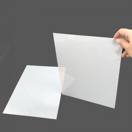 125 Micron Milky Mylar Blank Stencil Film Sheet