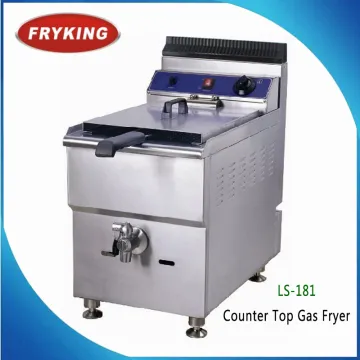 Commercial free standing gas french fries deep fryer