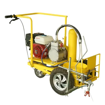 New Style Hand Push Cold Spray Paint Machine - Road Line Marking Machine For Sale