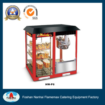 Automatic Commercial Popcorn Machine with Warming Showcase (HW-P8)