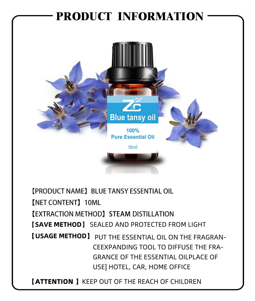 Therapeutic Grade Blue Tansy Essential Oil For Skin