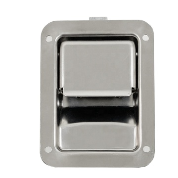 Non-locking Stainless Steel Recessed Flush Paddle Latch Lock GL-12132