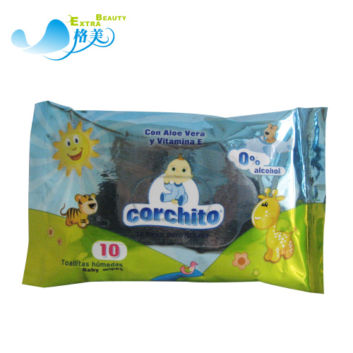 OEM Baby Sample Organic Wet Wipe