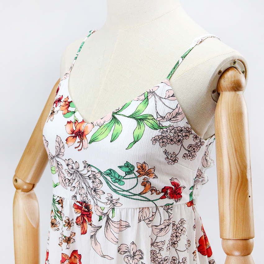 Halter Floral Dress