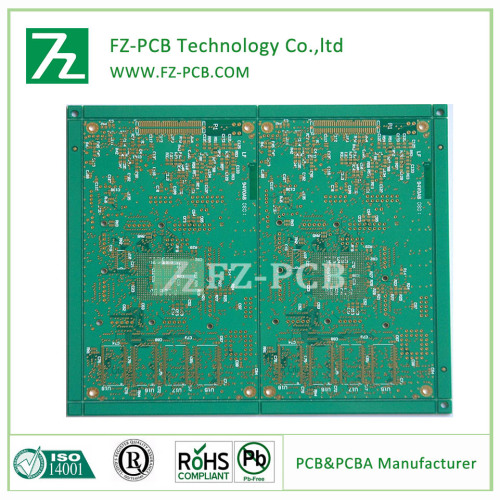 8 lapisan Multilayer perendaman emas Fr4 Tg170 PCB