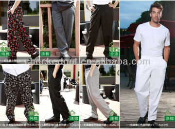 printed chef trousers*chef pants/durable chef pants+fashion chef pants#top brand coat pant men suit design