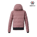 Chaqueta elegante con capucha para mujer