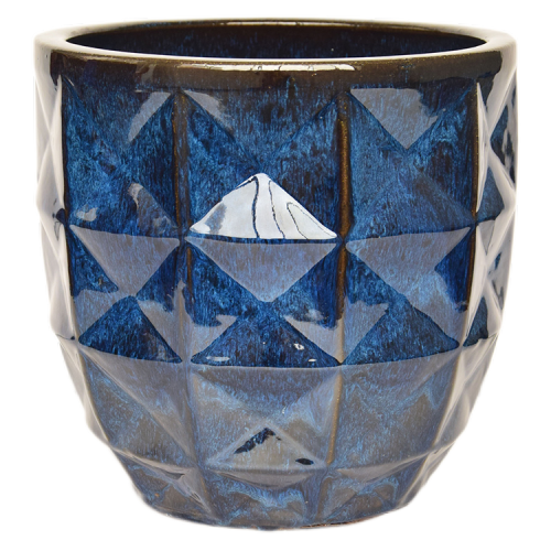 Pottery rond promotionnel Pot de diamant moderne