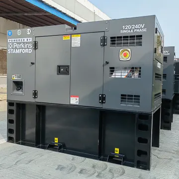 50Hz Powered Perkin 404D-22G 25KVA Electric Genset - Silent Diesel Generator 20KW