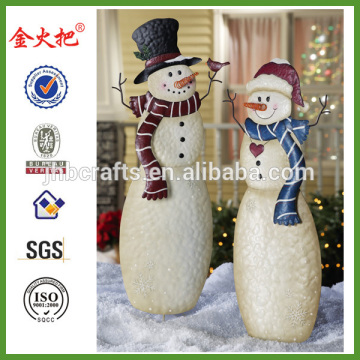 Holiday Snowmen Outdoor Garden Stakes