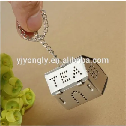 House Shaped stainless steel mini tea infuser tea ball tea strainer