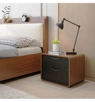 Bedside Cabinet With Drawers Nightstand Bedside Table
