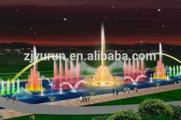water fountain musical water pools outdoor water feature show with colorful led light