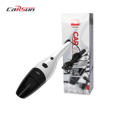 CARSUN High Power DC 12V Car Vacuum Cleaner - Wet/Dry Portable Handheld Vacuum