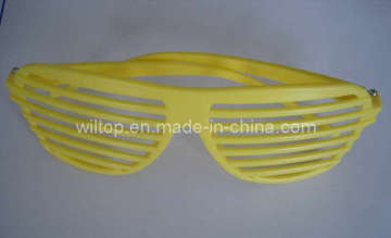 Plastic Shutter Shade Glasses (PM081)