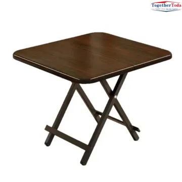 Modern Wood Square Simple Outdoor Folding Dining Table